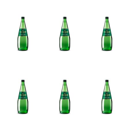 Woda Cechini Muszyna średnionasycona 0,7 l szkło X6