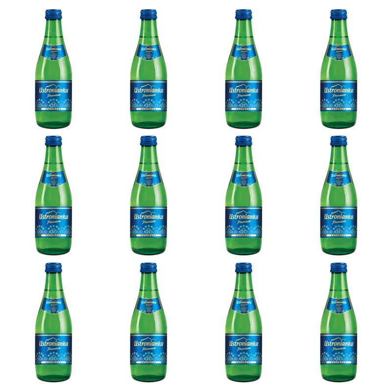 Ustronianka woda gazowana 330ml X12