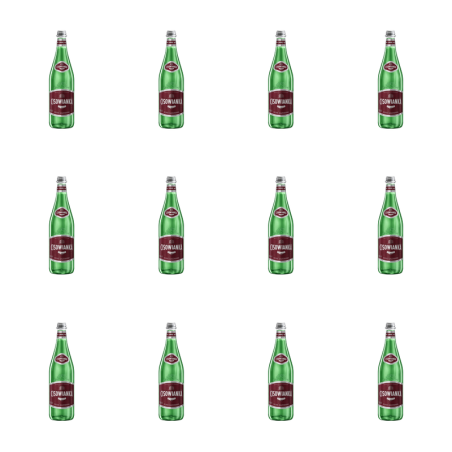 woda mineralna CISOWIANKA silnie gazowana, szkło 700ml X12