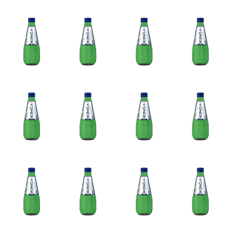 Woda Mineralna Kinga Pienińska 330ml gazowana X12
