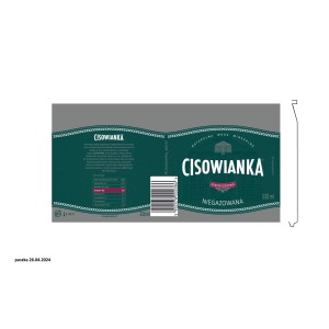 woda mineralna Cisowianka niegazowana 0,33L X6
