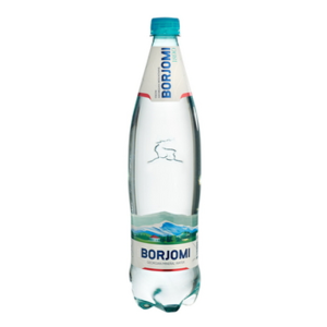 Borjomi woda mineralna gazowana 1,0 l
