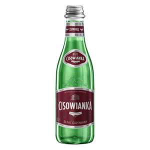 woda mineralna Cisowianka silnie gazowana, szkło 300ml