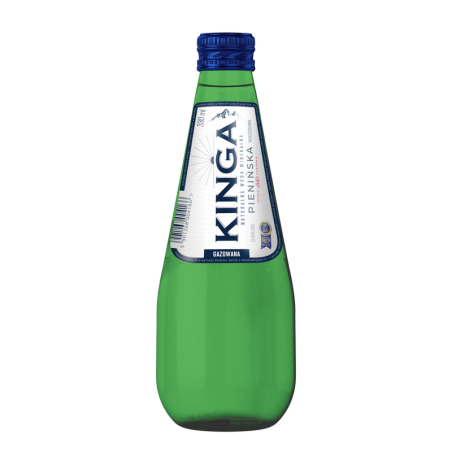 Woda Mineralna Kinga Pienińska 330ml gazowana