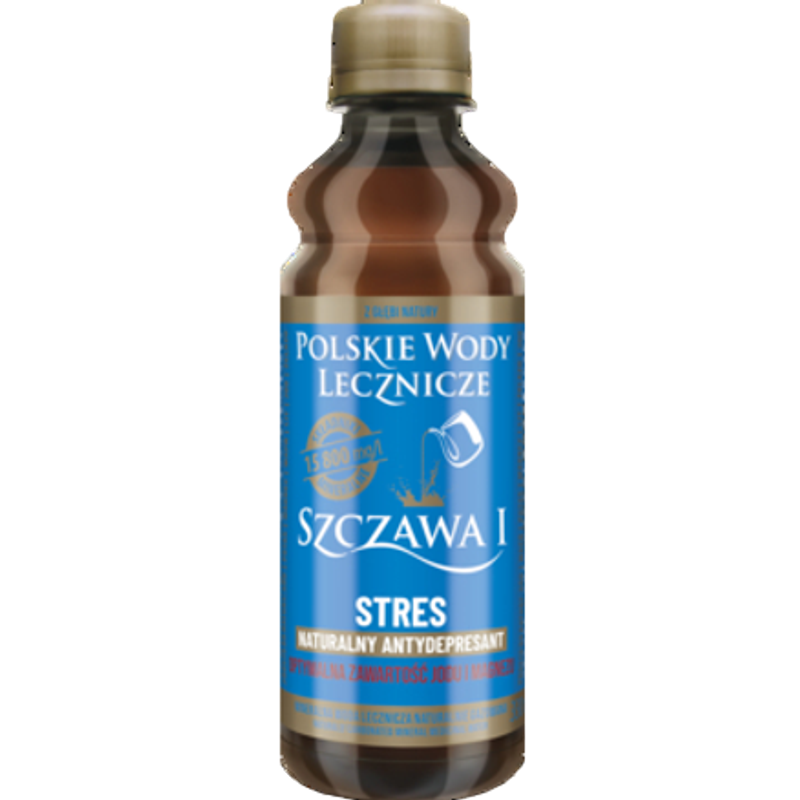 Polskie Wody Lecznicze Szczawia I - Mineralna Woda Lecznicza 330 ml