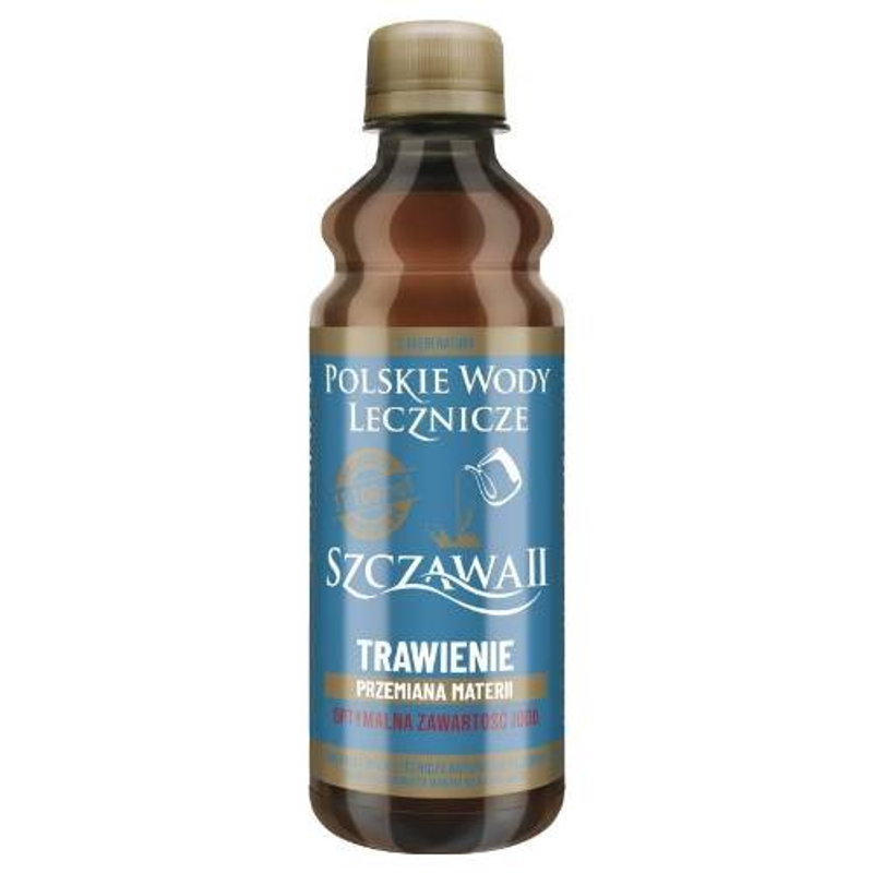 Polskie Wody Lecznicze Szczawia II - Mineralna Woda Lecznicza 330 ml
