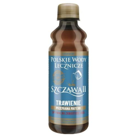 Polskie Wody Lecznicze Szczawia II - Mineralna Woda Lecznicza 330 ml