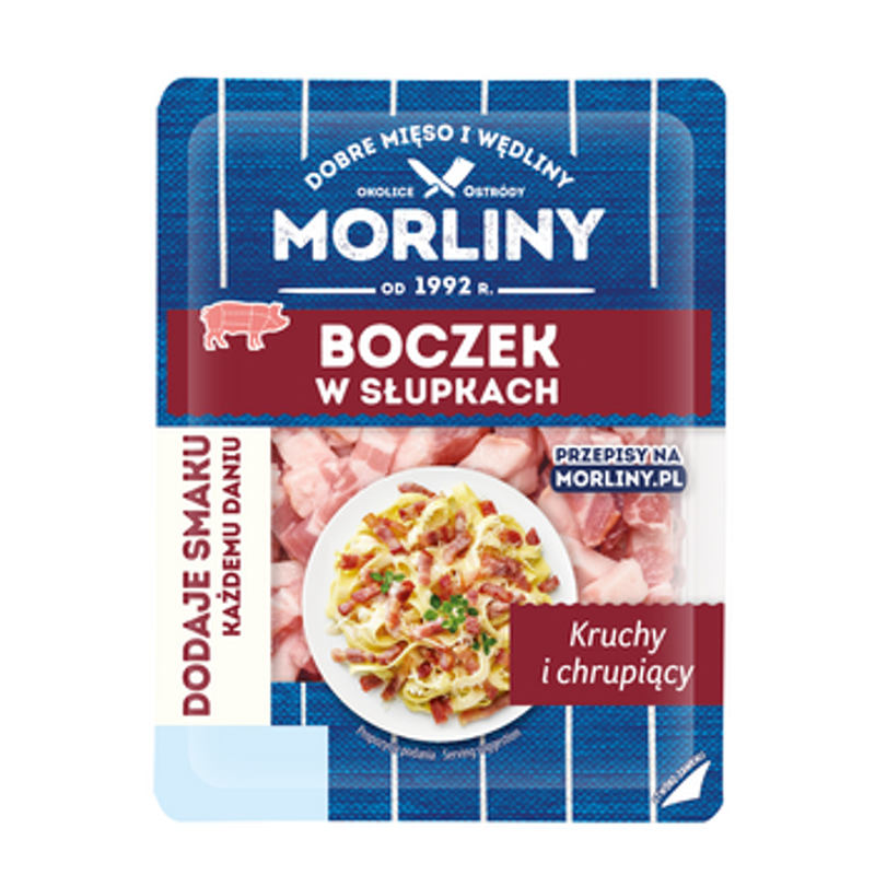 Boczek w słupkach 130g Morliny