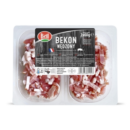 Bekon wędzony 2x60g