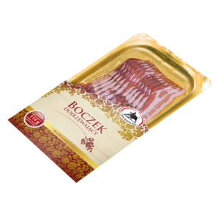 Boczek wieprzowy dojrzewający plastry 100 g ZMB