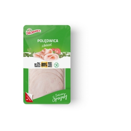Polędwica z kurcząt 100 g plastry Drobimex