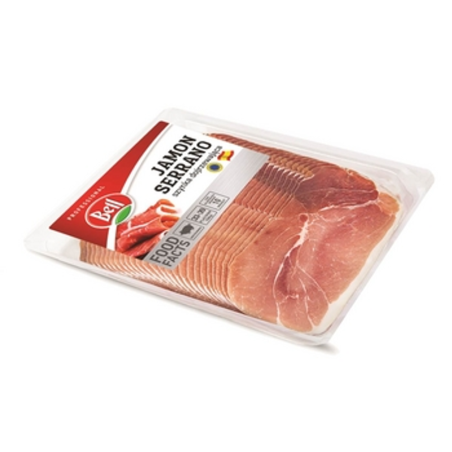 Szynka serrano plastry 500 g Bell