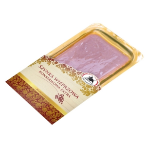 Szynka wieprzowa konserwowa extra plastry 150 g ZMB