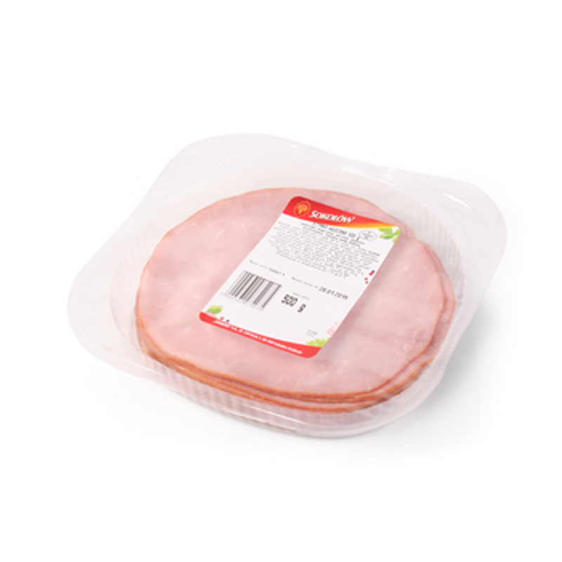 Szynka wędzona plastry 500 g Sokołów