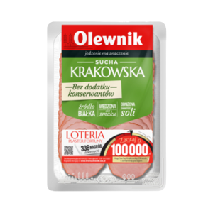 Sucha krakowska bez konserwantów 80 g Olewnik