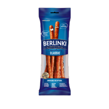 Kabanosy Berlinki Legendarny Classic 85g