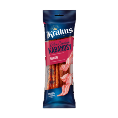 Kabanosy z bekonem 95 g Krakus