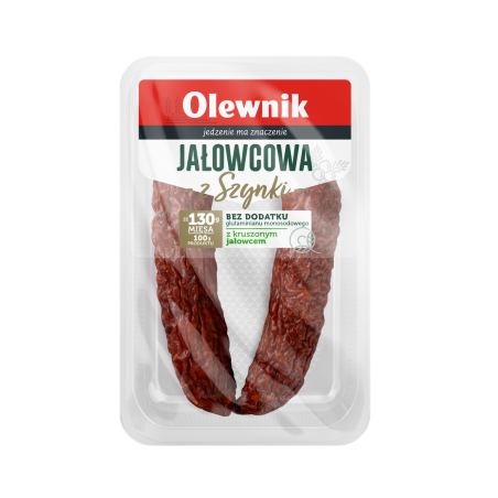 Kiełbasa jałowcowa z szynki 180 g Olewnik