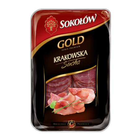 Krakowska sucha plastry 100 g Gold Sokołów