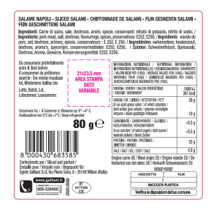 Galbani Salame Napoli 80G