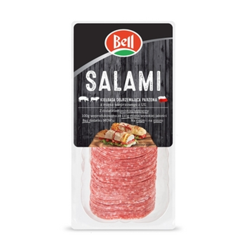 Salami plastry 300 g Bell