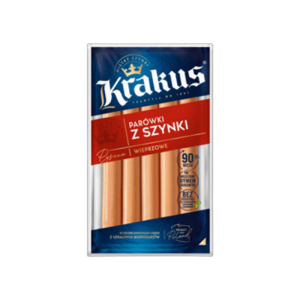 Parówki z szynki 200g Krakus