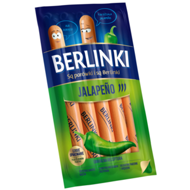 Berlinki jalapeno 250 g