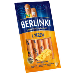Berlinki z serem 250 g
