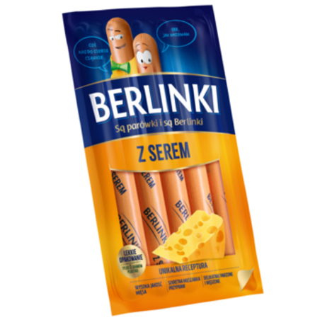 Berlinki z serem 250 g