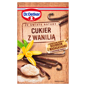 Dr. Oetker Ze świata natury Cukier z wanilią 12 g