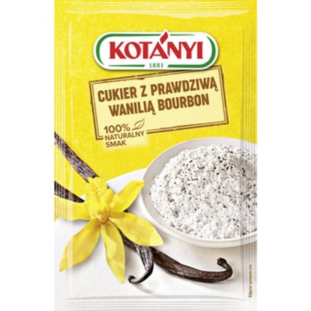 Kotanyi Cukier z prawdziwą wanilią 10g