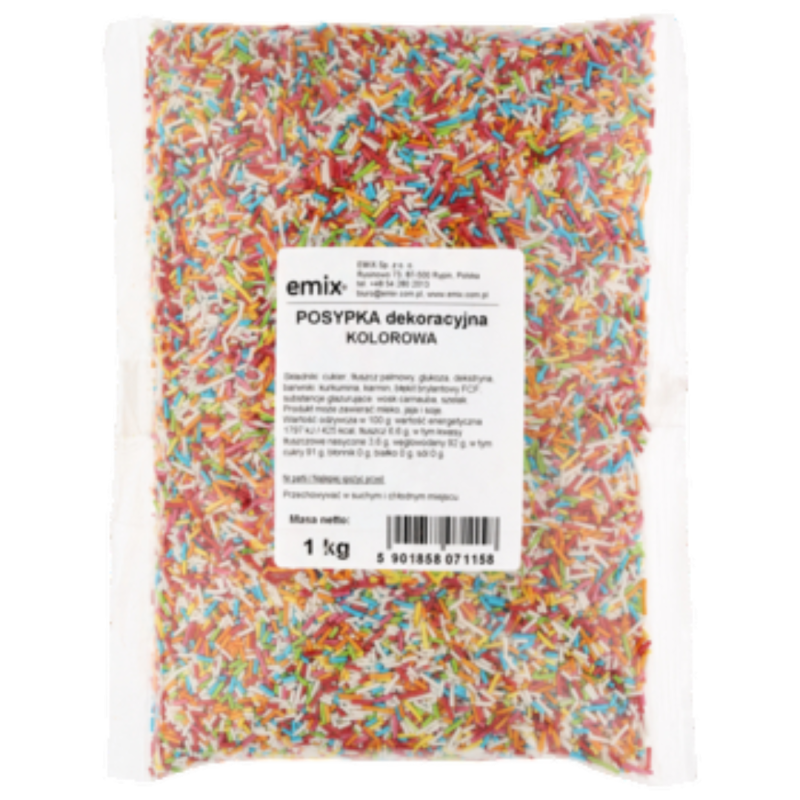 Posypka kolorowa emix 1kg