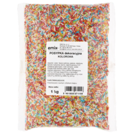 Posypka kolorowa emix 1kg