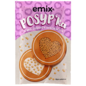 Posypka złoty maczek emix 30g