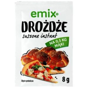 Drożdze suszone instant emix 8g