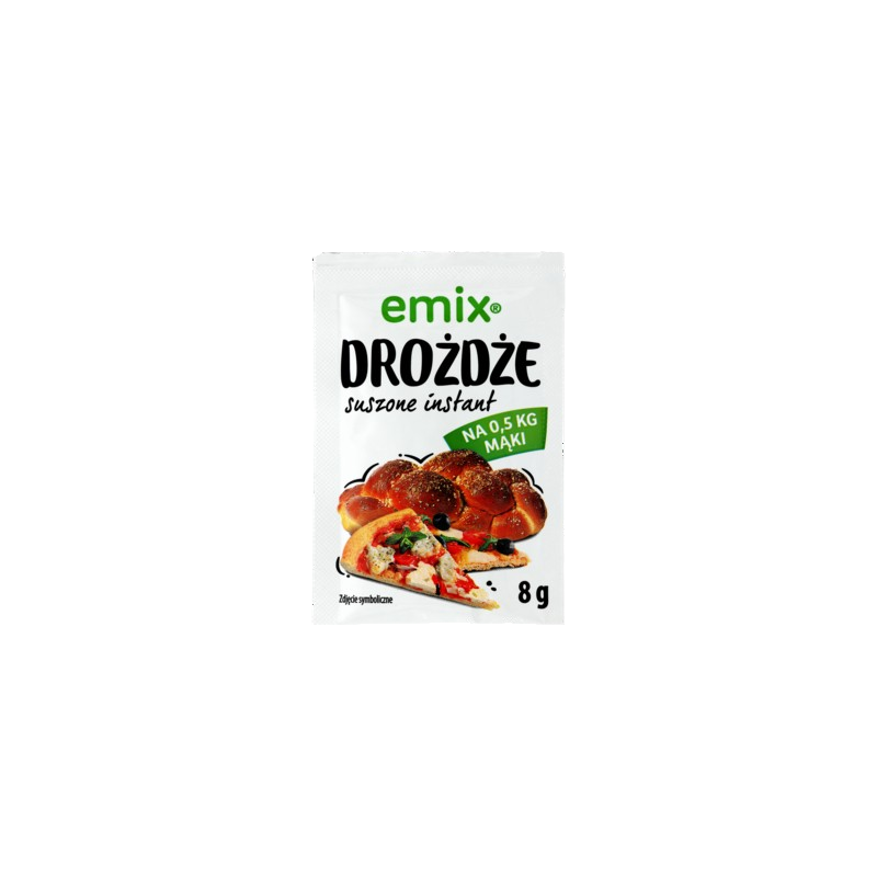 Drożdze suszone instant emix 8g