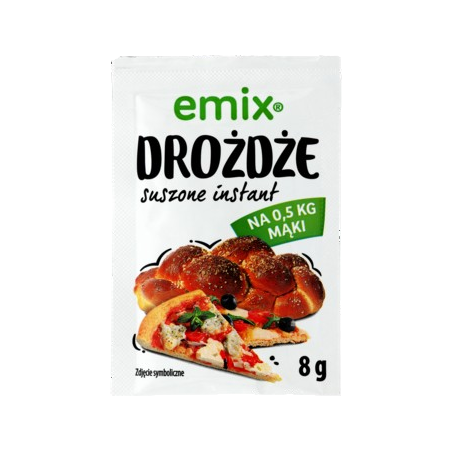 Drożdze suszone instant emix 8g