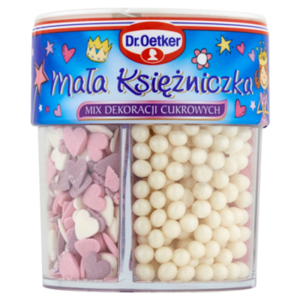 Dr. Oetker Mała księżniczka Mix dekoracji cukrowych 78 g