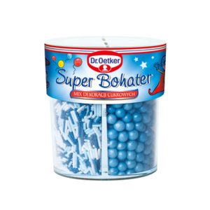 Dr. Oetker Mix dekoracji cukrowych Super Bohater 76g