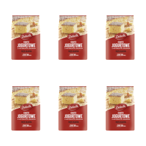 Duża Blacha Ciasto jogurtowe 640g Delecta X6