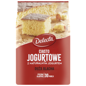 Duża Blacha Ciasto jogurtowe 640g Delecta X6