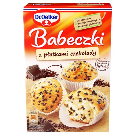 Dr. Oetker Babeczki z płatkami czekolady 300 g