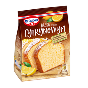 Dr. Oetker Babka o smaku cytrynowym 375g