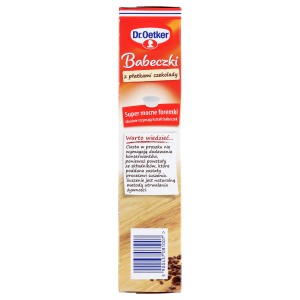Dr. Oetker Babeczki z płatkami czekolady 300 g