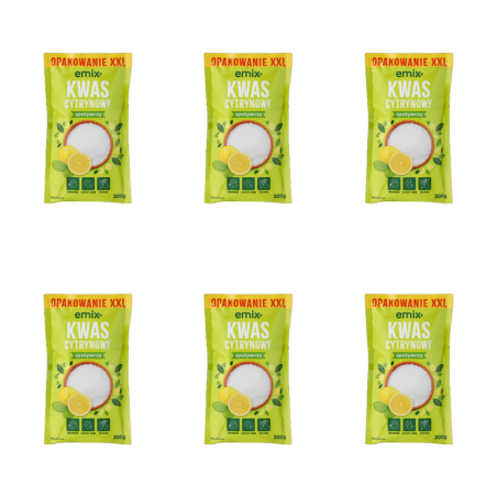 Kwas cytrynowy emix 200g X6