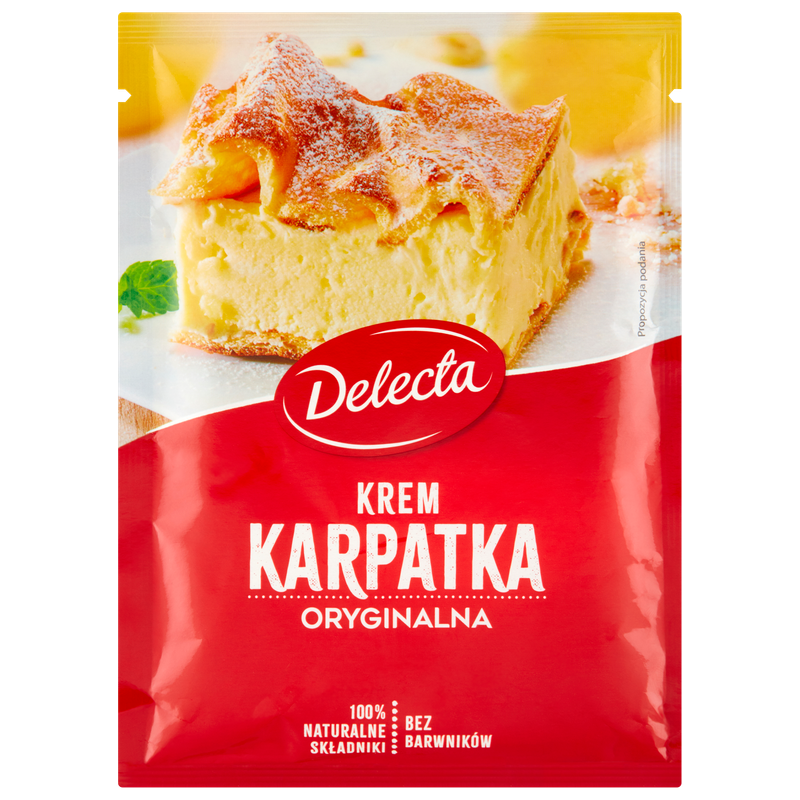 Krem Karpatka oryginalna w proszku 250g DELECTA