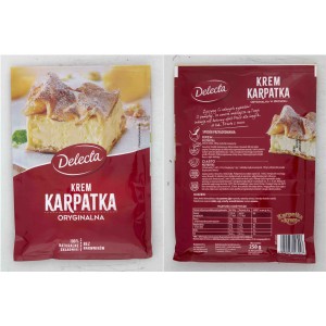Krem Karpatka oryginalna w proszku 250g DELECTA