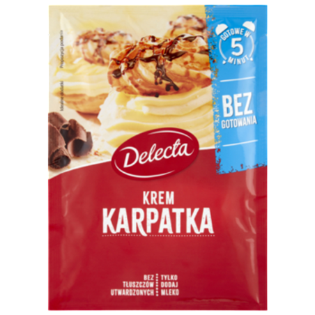 Krem Karpatka w 5 minut 136g Delecta