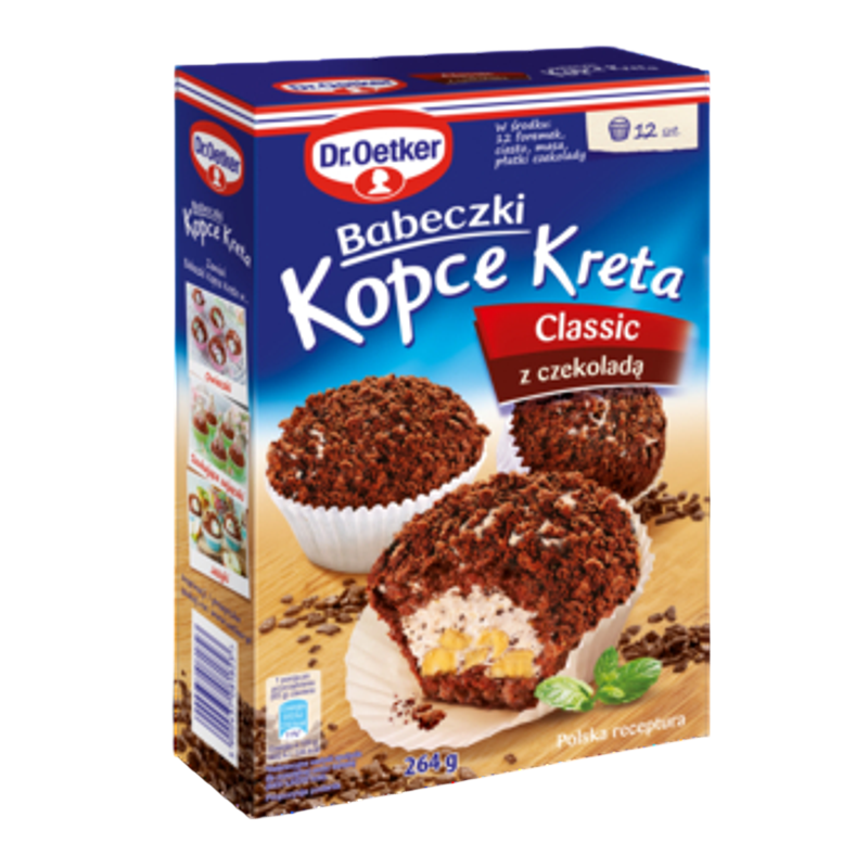 Dr. Oetker Babeczki Kopce Kreta 264g