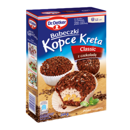 Dr. Oetker Babeczki Kopce Kreta 264g